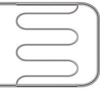 Полотенцесушитель водяной Primoclima Astra Л water Inox 50x60 PCAstraЛWInox5060