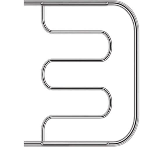 Полотенцесушитель водяной Primoclima Astra Ф water Inox 50x40 PCAstraФWInox5040 1