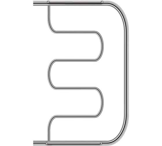 Полотенцесушитель водяной Primoclima Astra Ф water Inox 60x40 PCAstraФWInox6040