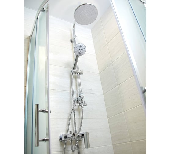 Душевая система Paini RS WHITE, хром 50CR191B0RS1P3