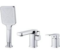 Встроенный смеситель на борт ванны Shevanik 3 в 1 S9912