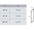 Неподвижная стенка для двери Ravak 10° 10PS-100 блестящий профиль, прозрачное стекло 9UVA0C00Z1 4