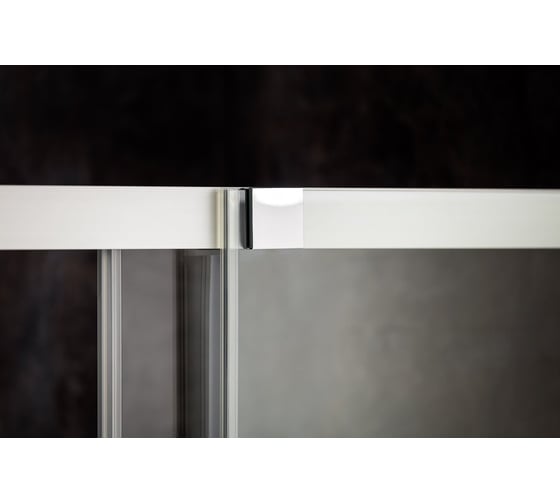 Раздвижная душевая дверь Ravak Matrix MSD2-110 см, L, левый, блестящий профиль, прозрачное стекло 0WLD0C00Z1