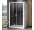 Раздвижная душевая дверь Ravak 10° 10DP4-150 см, белый профиль, прозрачное стекло 0ZKP0100Z1 1