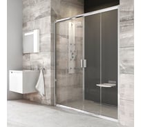 Раздвижная душевая дверь Ravak Blix BLDP4-190 см, блестящий профиль, прозрачное стекло 0YVL0C00Z1