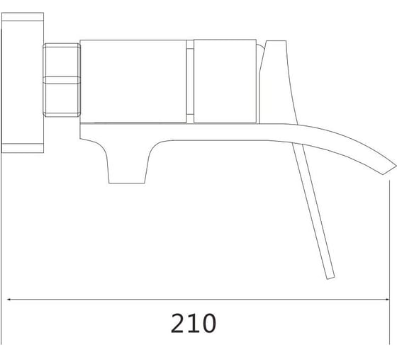 Смеситель для ванны Shevanik S4102H