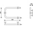 Полотенцесушитель электрический Primoclima Astra П E White 32x50 PCAstraПEWhite3250 2