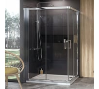 Элемент душевого уголка с раздвижной дверью Ravak 10° 10RV2K-120 блестящий профиль, прозрачное стекло 1ZJG0C00Z1