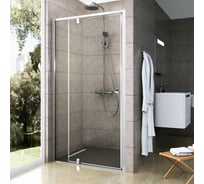 Душевая дверь поворотного типа Ravak PDOP2-110 блестящий профиль, прозрачное стекло 03GD0C00Z1 00000041585