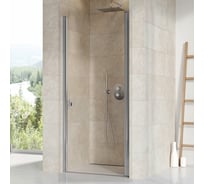 Душевая дверь поворотного типа Ravak Chrome CSD1-80 см блестящий профиль, прозрачное стекло 0QV40C00Z1 00000031484