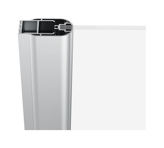 Душевая дверь поворотного типа Ravak Chrome CSD1-90 см профиль сатиновый, прозрачное стекло 0QV70U00Z1 00000031839
