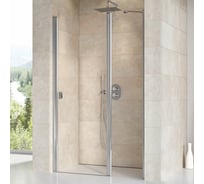 Душевая дверь поворотного типа Ravak Chrome CSD2-110 см блестящий профиль, прозрачное стекло 0QVDCC00Z1 00000033483