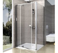 Неподвижная стенка для двери Ravak Pivot PPS-80 профиль блестящий стекло прозрачный, 90G40C00Z1 00000041586