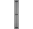 Полотенцесушитель электрический Primoclima Sol Q E Black 120x12 3 PCSolQEBlack120123 1
