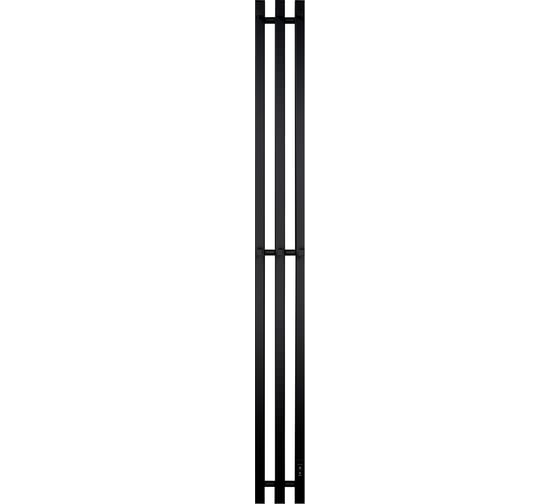 Полотенцесушитель электрический Primoclima Sol Q E Black 150x12 3 PCSolQEBlack150123
