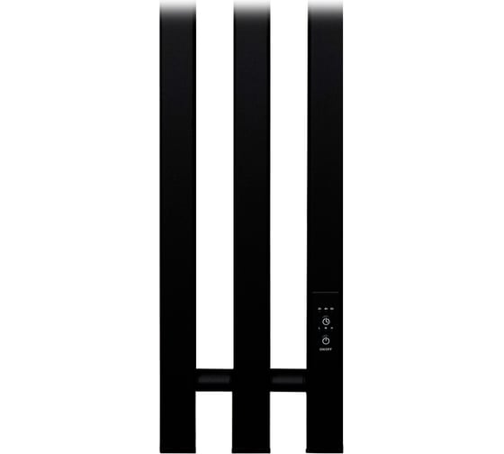 Полотенцесушитель электрический Primoclima Sol Q E Black 150x12 3 PCSolQEBlack150123