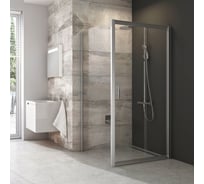 Неподвижная стенка для двери Ravak Blix  BLPS-80 профиль блестящий стекло прозрачное, 9BH40C00Z1 00000025139