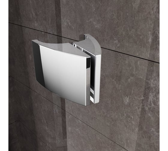 Душевой уголок четверть круга, с распашной дверью Ravak Pivot PSKK3 80x80 см, белый профиль, фурнитура хром, прозрачное стекло 37644100Z1