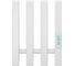 Полотенцесушитель электрический Primoclima Sol Q E White 100x18 4 PCSolQEWhite100184 2