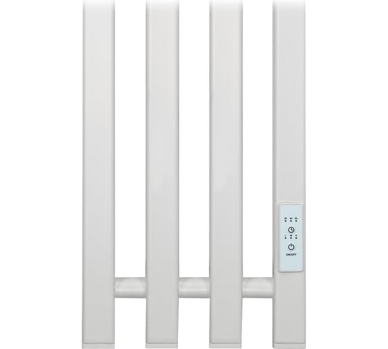 Полотенцесушитель электрический Primoclima Sol Q E White 120x18 4 PCSolQEWhite120184