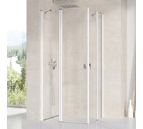 Душевое заграждение Ravak CRV2-90 белый профиль, прозрачное стекло 1QV70100Z1