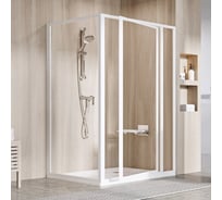 Неподвижная стенка для двери Ravak Supernova PSS-80 белый профиль, прозрачное стекло 94040100Z1