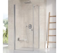 Душевое заграждение  Ravak CRV1-90 блестящий  профиль, прозрачное стекло, 1QV70C01Z1 00000037075