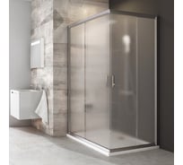 Душевое заграждение Ravak BLRV2K-80 профиль сатин, матовое стекло Грапе 1XV40U00ZG