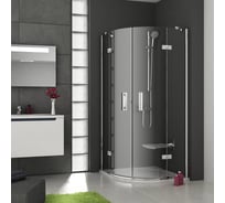 Душевой уголок четверть круга Ravak SmartLine SMSKK4 90x90 см блестящий профиль, прозрачное стекло арт.3S277A00Y1 00000026459