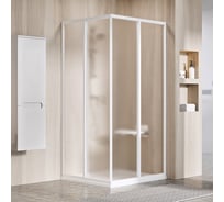 Душевое заграждение Ravak SRV2-100 S белый профиль, матовое стекло 14VA0102ZG