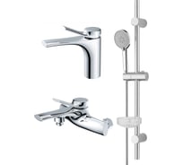 Набор смесителей с душ.гарнитуром ORANGE ORGANIC хром M27-511cr