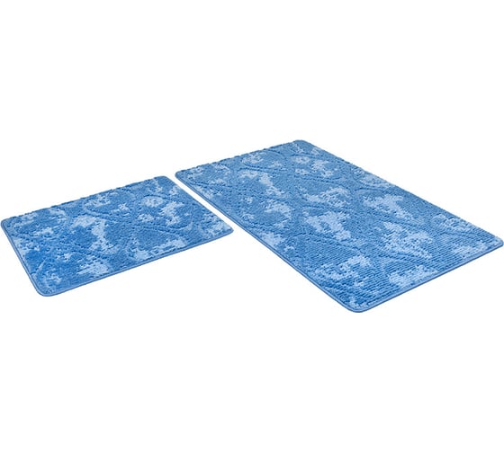 Набор ковриков Shahintex VINTAGE SH V002 60х100+60х50, синий 56 103231