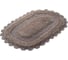 Коврик Shahintex ZEFIR Z001 овал, 50х80, кофе с молоком 55 103200 1