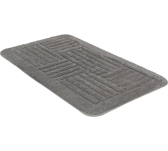 Коврик Shahintex ZEFIR Z002 50х80, серый 50 103203 1
