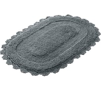 Коврик Shahintex ZEFIR Z001 овал, 50х80, серый 50 103197