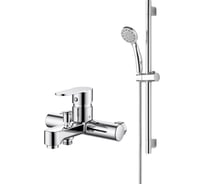 Полимерный смеситель для ванны с душ.гарнитуром OneLife хром P07-611cr