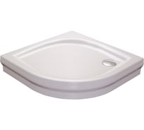 Душевой поддон Ravak Elipso-80 см., акриловый, четверть круга. 80х80 PAN A224401410