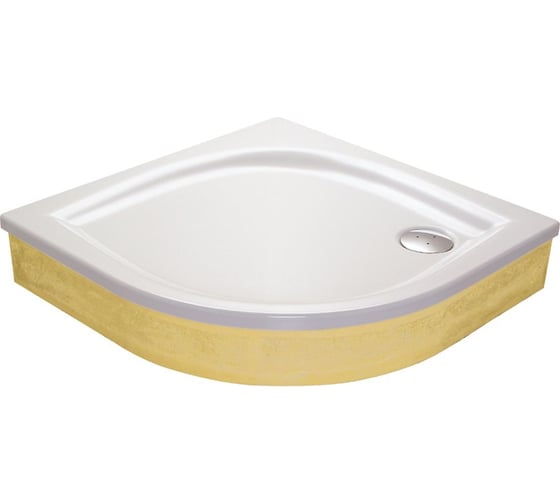Душевой поддон Ravak Elipso-80 см., акриловый, четверть круга. 80х80 PAN A224401410