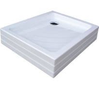 Душевой поддон акриловый прямоугольный Ravak Aneta 75x90, LA белый A003701220