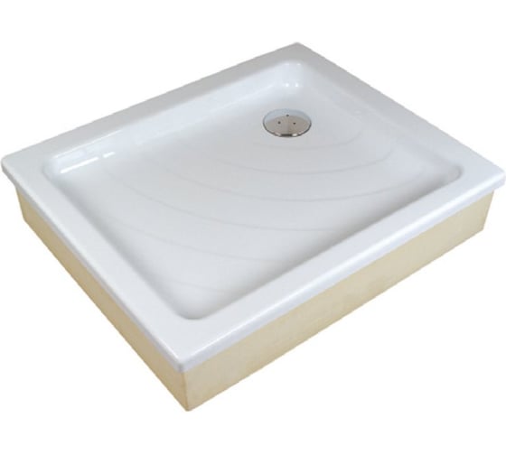 Душевой поддон акриловый прямоугольный Ravak Aneta 75x90 PU A003701120