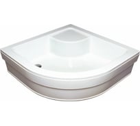 Глубокий акриловый душевой поддон четверть круга Ravak Sabina-90 LA A217001020 00000018050