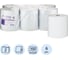 Бумажные полотенца для диспенсера Luscan Professional /2сл. цвет.тиснение 150 м, 6 рул/уп 1932838 2