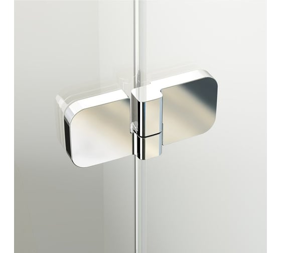Душевая дверь поворотного типа Ravak Brilliant BSD2-100 A-R, правый, блестящий профиль, прозрачное стекло 0UPAAA00Z1