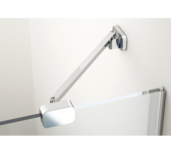 Душевая дверь поворотного типа Ravak Brilliant BSD2-100 A-R, правый, блестящий профиль, прозрачное стекло 0UPAAA00Z1