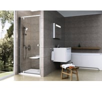 Душевая дверь поворотного типа Ravak Pivot PDOP1 90 см, профиль блестящий, прозрачное стекло, 03G70C00Z1 00000041583