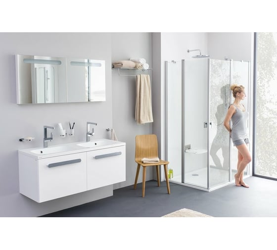 Держатель с двумя стаканами (стекло) Ravak CR 220.00, X07P189 00000037166