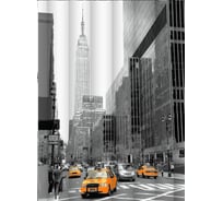 Тканевая шторка для ванны Melodia della vita 180х200 см, Эмпайр-стейт-билдинг MZ-127 21028