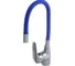 Смеситель для кухни Melodia della vita Ostessa картридж 40 мм, гибкий излив, синий MDV 40615Blue 65078 1