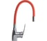 Смеситель для кухни Melodia della vita Ostessa картридж 40 мм, гибкий излив, красный MDV 40615Red 65074 1