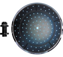 Душ верхний (тропический) для душевой кабины ORION RENEWAL 240 мм черный в п/у 105050
